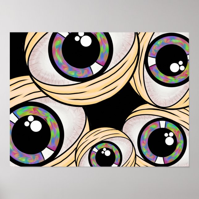 Trippy Third Öga Poster (Framsidan)