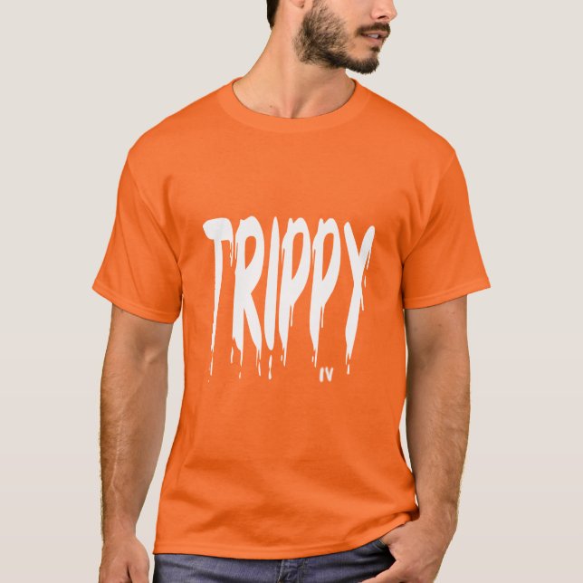 Trippy Tie-färg skjorta T-shirt (Framsida)