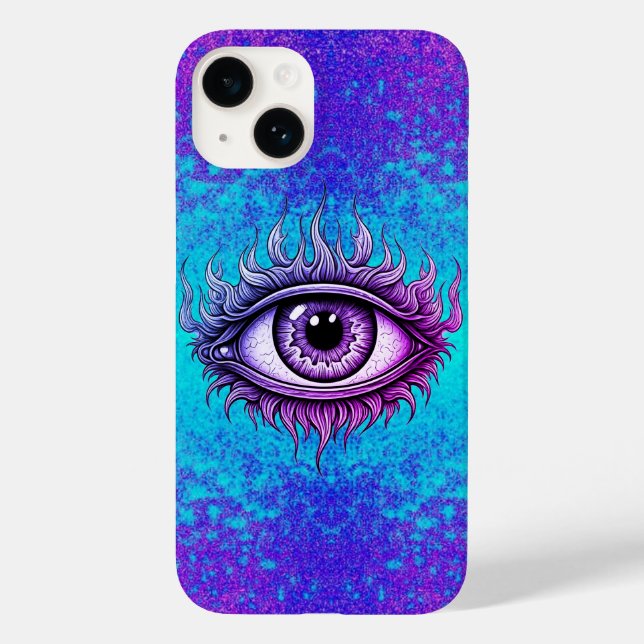 Trippy Tredje Öga iphone case (Baksida)