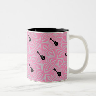 Trippy Ukulele Mugg Rosa