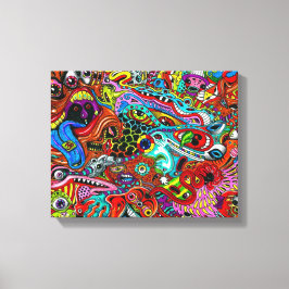 Trippy Wall Art Canvastryck