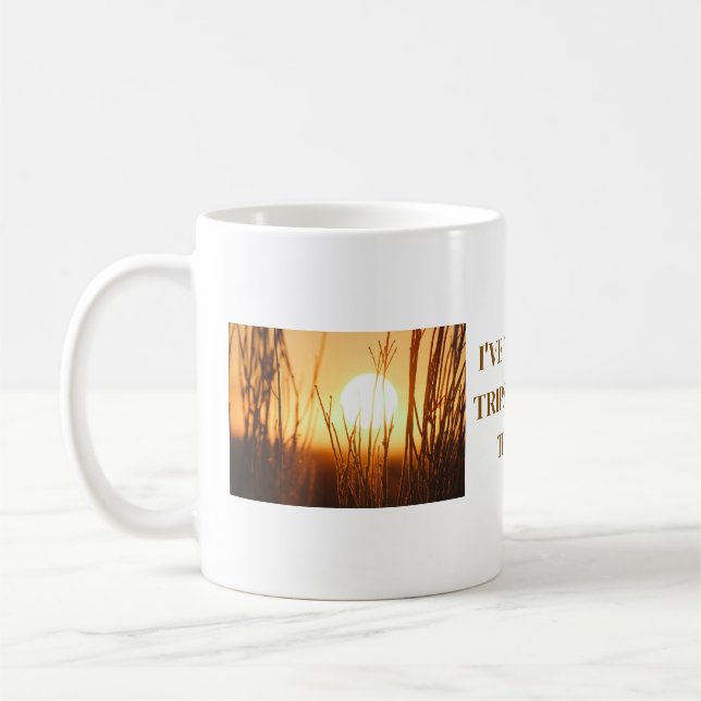 Trips around the sun, birthday mug kaffemugg (Vänster)