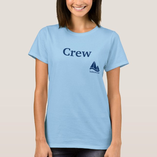TripSailor besättningskjorta Tee Shirt (Framsida)
