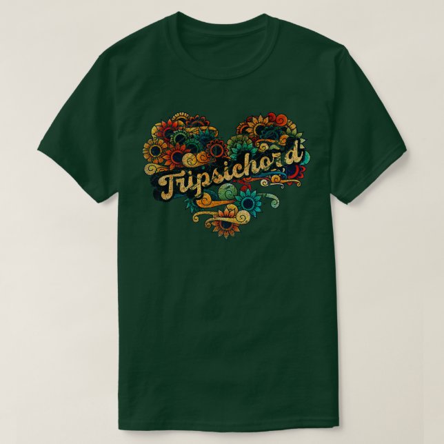 Tripsichord Music Box Gloomy T Shirt (Design framsida)