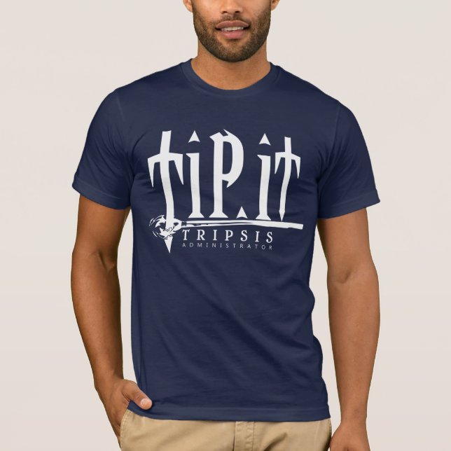 Tripsis bemannar skjortan t-shirt (Framsida)