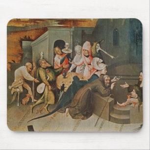 Triptych av frestelsen av St Anthony Musmatta