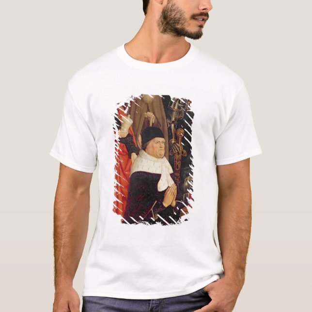 Triptych av Moses och den brinna Bush Tee Shirt (Framsida)