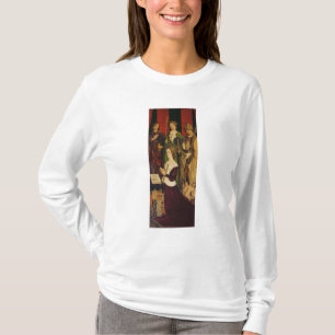 Triptych av Moses och den brinna Bush Tee Shirt