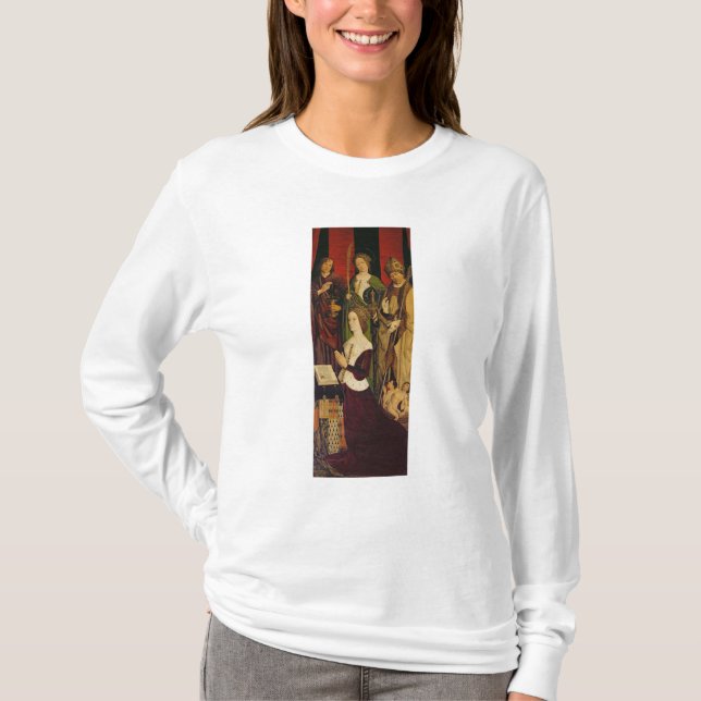 Triptych av Moses och den brinna Bush Tee Shirt (Framsida)