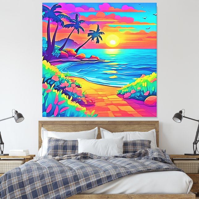 Triptych Canvastryck (Insitu (sovrum))