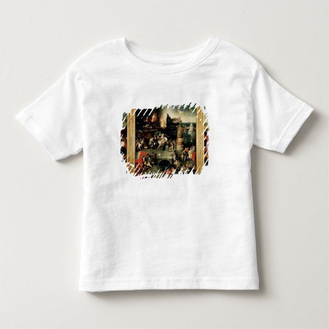 Triptych: Frestelsen av St Anthony Tee Shirt (Framsida)