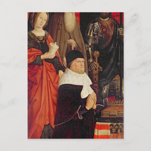 Triptych Moses och Burning Bush Vykort (Framsida)