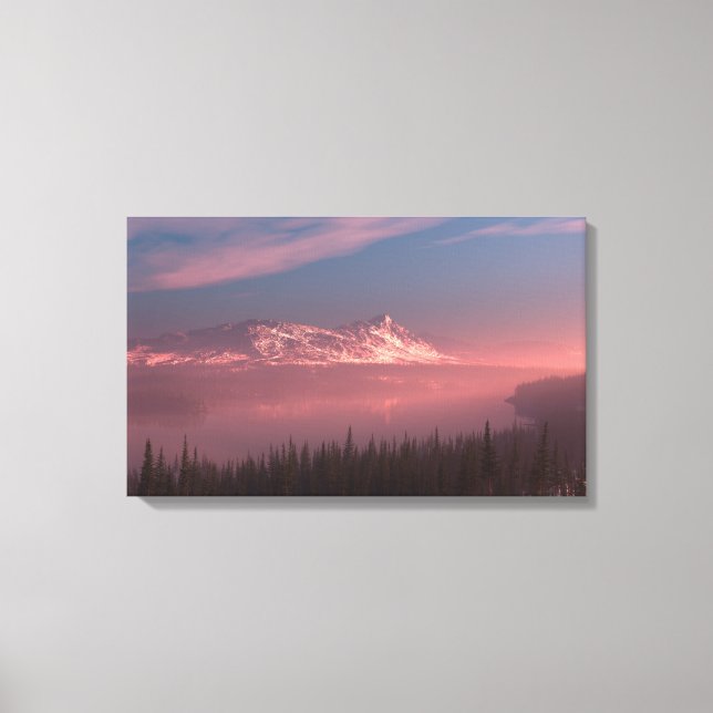 Triptych, Taiga (Dawn) Canvastryck (Framsida)