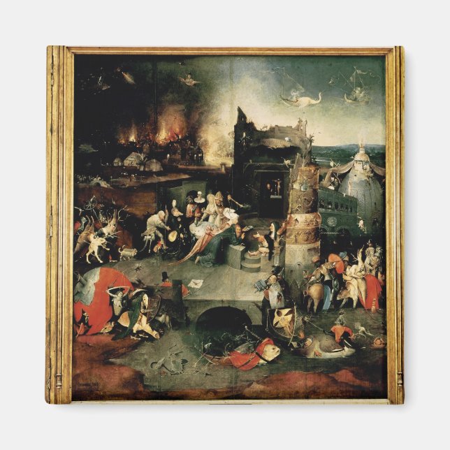 Triptych: The Temptation of St. Anthony Magnet (Framsidan)