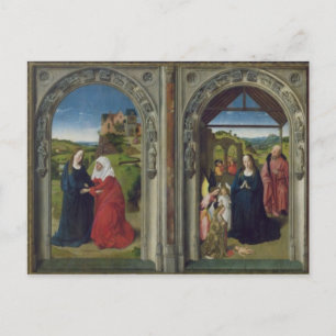 Triptychvisning annunciationen vykort