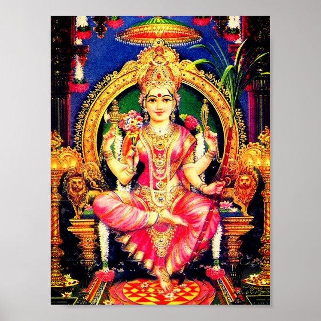 Tripura Sundari Poster (Framsidan)