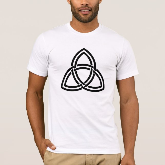 Triquetra dubbla t-shirt (Framsida)