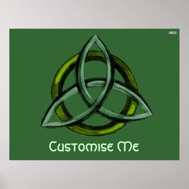 Triquetra (Green) Poster (Framsidan)