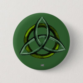 Triquetra (Grönt) Knapp