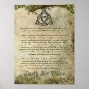 Triquetra Information Poster
