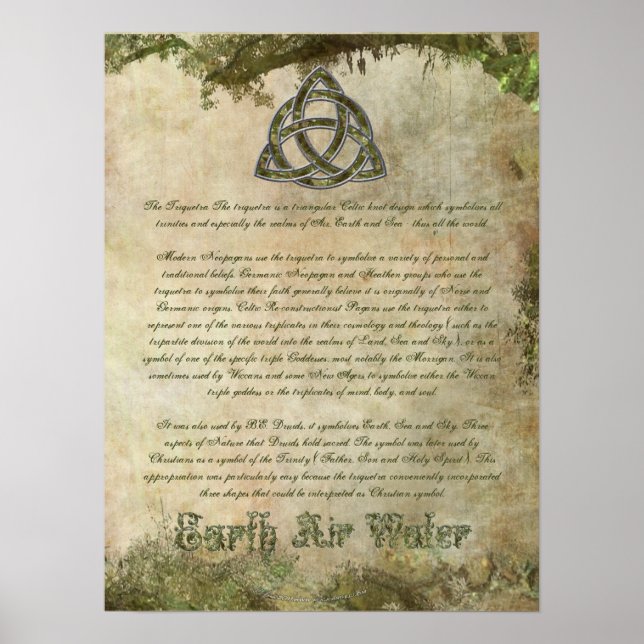 Triquetra Information Poster (Framsidan)