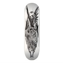 Triquetra-kråka Skateboard