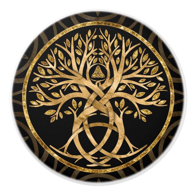 Triquetra Livets träd Knopp (Framsidan)
