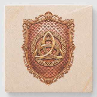 Triquetra Mystisk Heraldisk Stenunderlägg