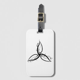 Triquetra Odin Norse Wicca Symbol Bagagebricka