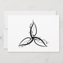 Triquetra Odin Norse Wicca Symbol Inbjudningar