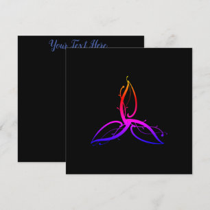Triquetra Odin Norse Wicca Symbol Inbjudningar