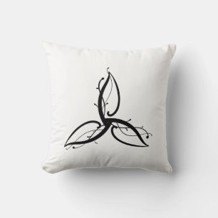 Triquetra Odin Norse Wicca Symbol Kudde