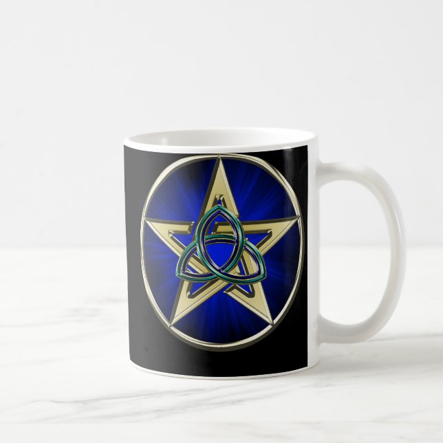 Triquetra Pentagrammugg Kaffemugg (Höger)