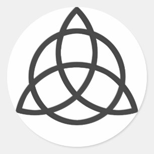 Triquetra Runt Klistermärke