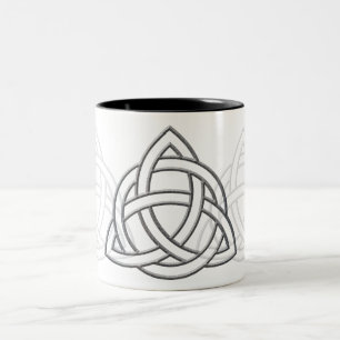Triquetra silverskevmall Två-Tonad mugg