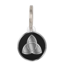 Triquetra svart/silver