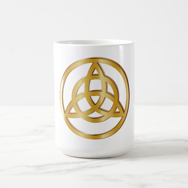 Triquetra symbol kaffemugg (Center)