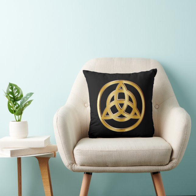 Triquetra-symbol Kudde (Stol)