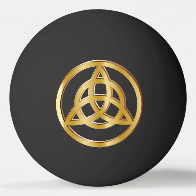 Triquetra symbol pingisboll (Framsidan)