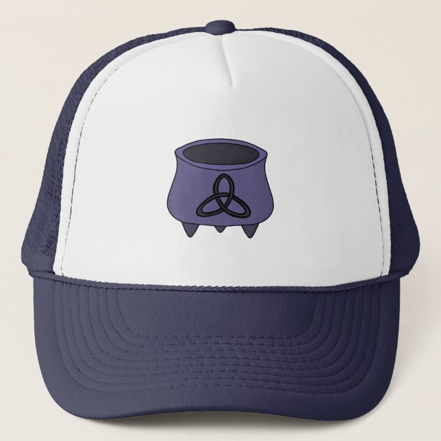 Triquetra Trinity Cauldron Keps (Framsida)