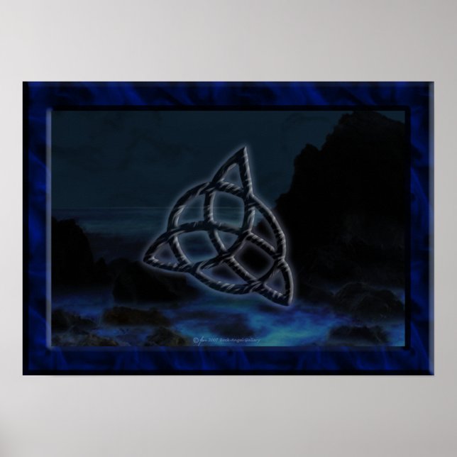 Triquetra-utskrift Poster (Framsidan)