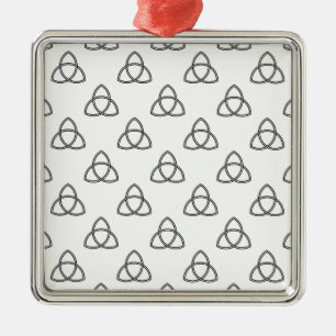 Triquetra Vesica Symbol Julgransprydnad Metall