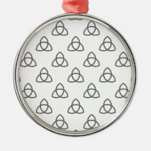 Triquetra Vesica Symbol Julgransprydnad Metall