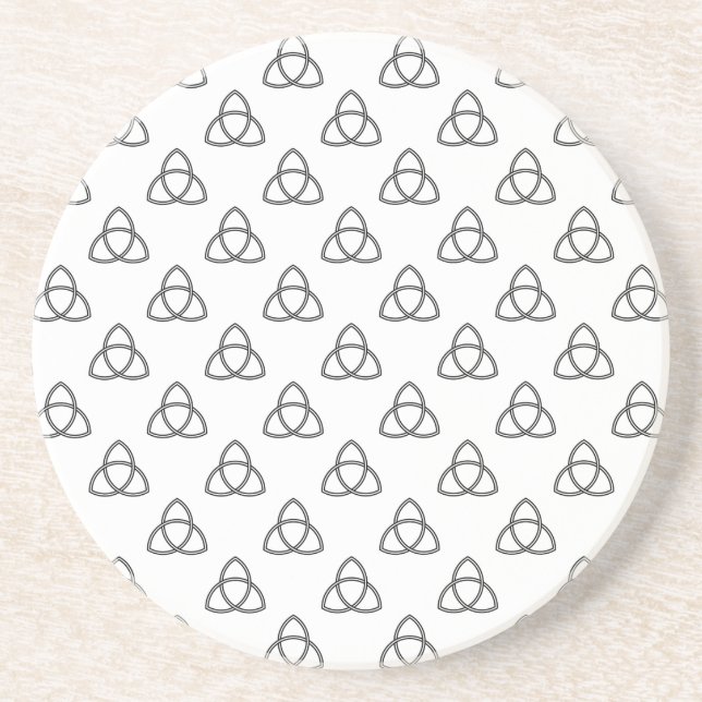 Triquetra Vesica Symbol Underlägg (Framsidan)