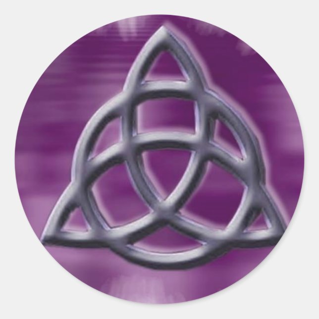 triquetrapi1 runt klistermärke (Framsida)