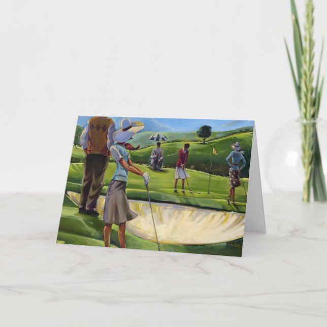 Trish Biddle - damGolf Kort (Framsida)