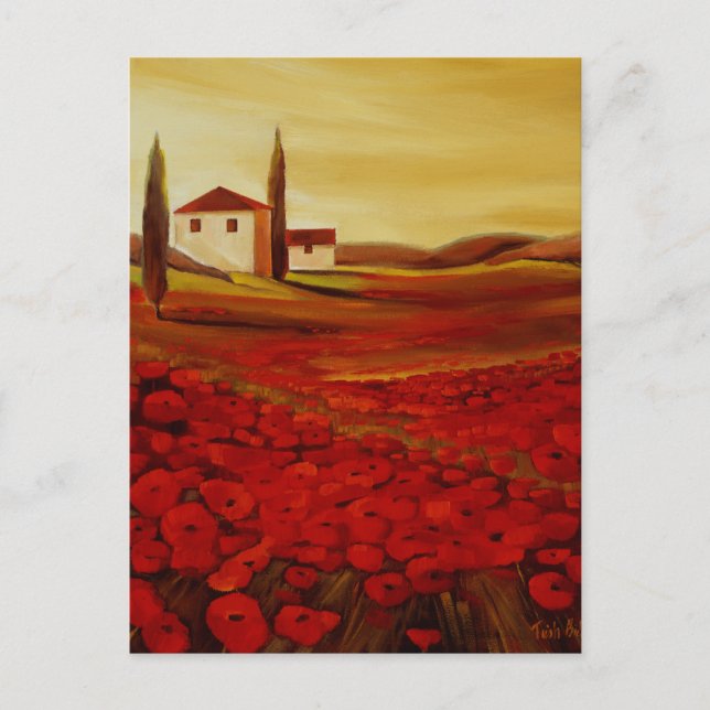 Trish Biddle Tuscany-serien Vykort (Framsida)