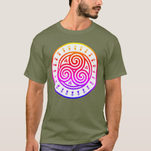Triskele Breizh - Rainbow T Shirt