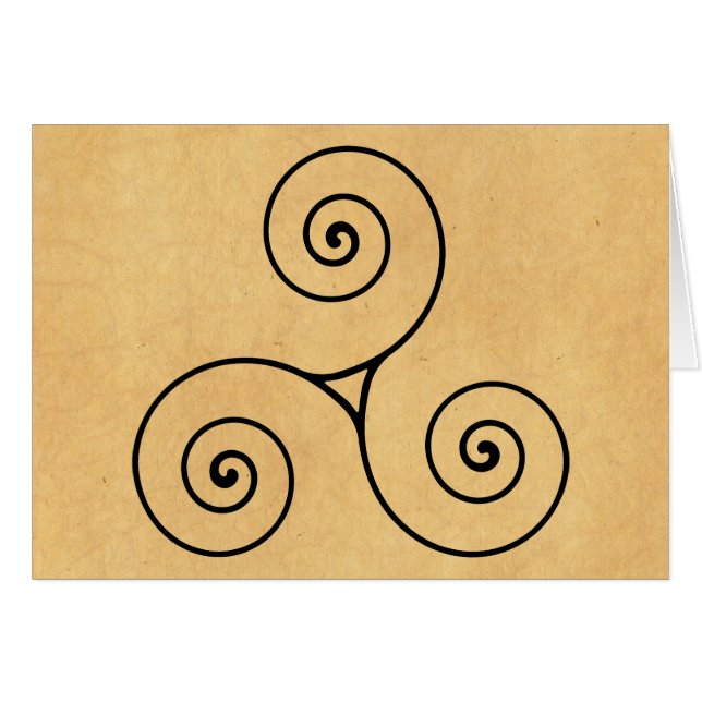 Triskele Hälsningskort (Framsidan Horizontal)