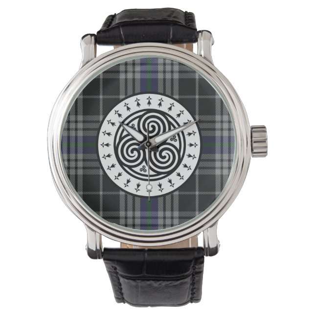 Triskele & Tartan National Breizh Armbandsur (Framsida)